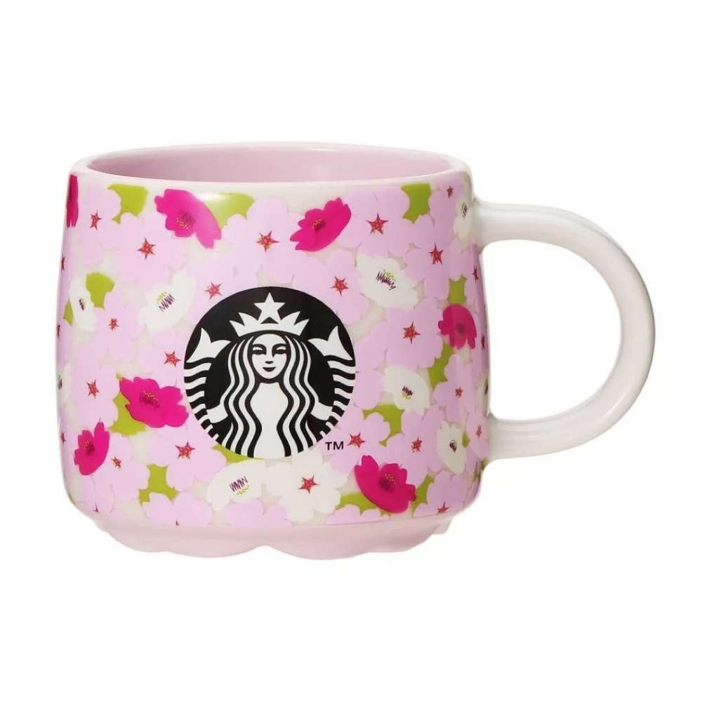 Starbucks Japan Sakura 2024 Cherry Blossom Color Changing Mug 355ml Pink 